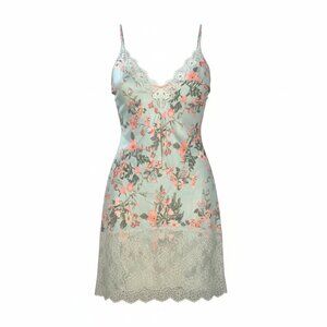 Victorias Secret Printed Slip Dress